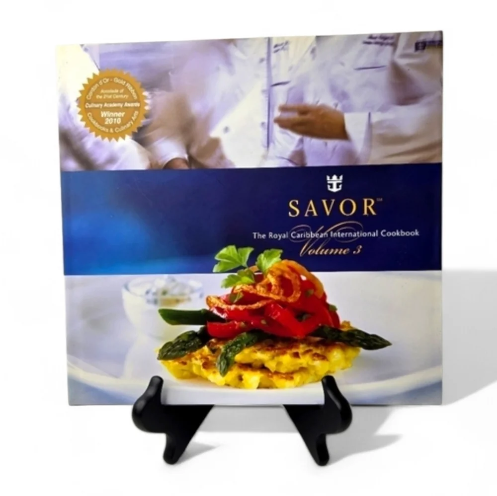 Savor, The Royal Caribbean Cookbook, Volume 3. Hardback.